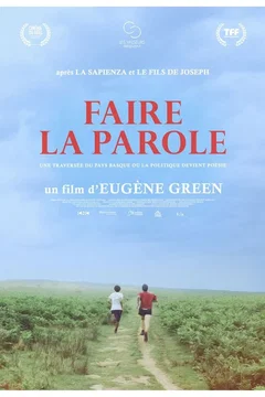 Affiche du film = Faire la Parole