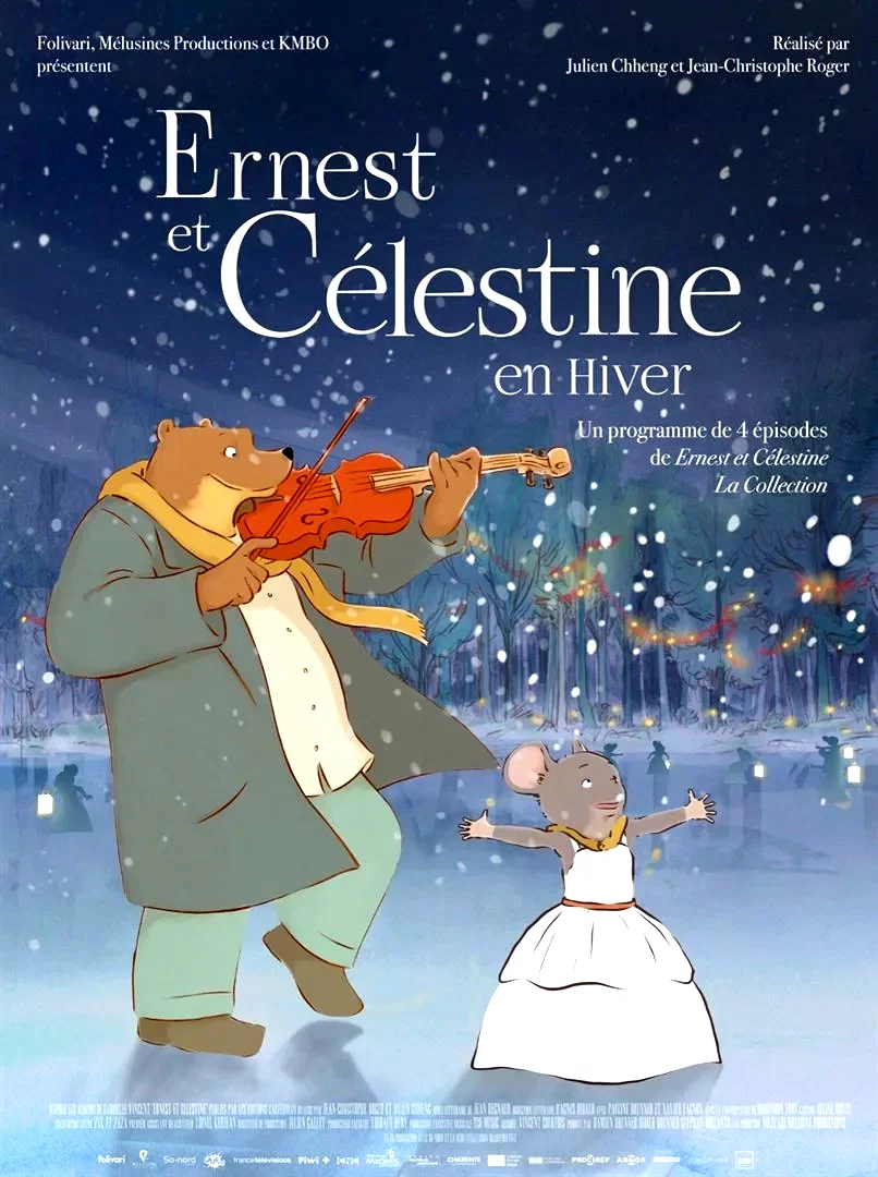 Affiche du film : Ernest et Célestine en hiver