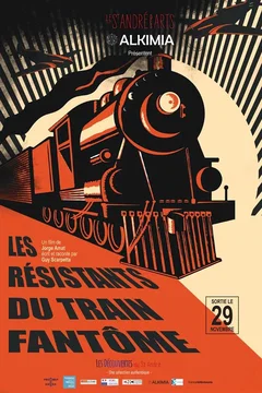 Affiche du film = Les Résistants du train fantôme