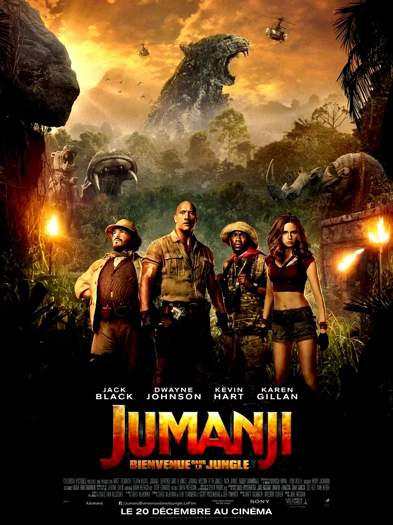 Affiche du film : Jumanji : bienvenue dans la jungle