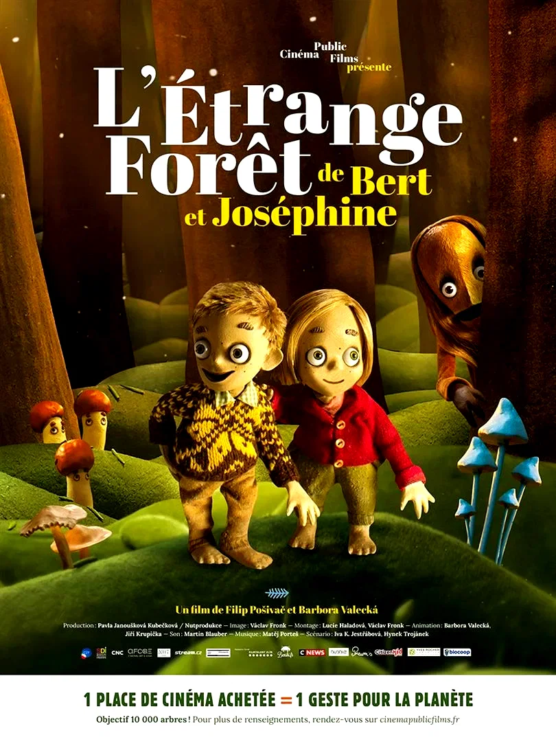 Affiche du film : L’Étrange Forêt de Bert et Joséphine
