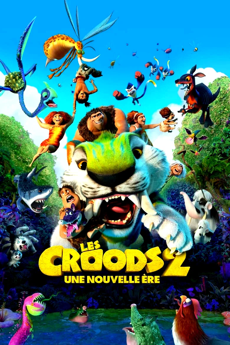 Affiche du film : Les Croods 2 : Une nouvelle ère