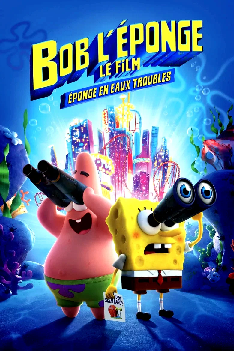 Affiche du film : Bob l'éponge, le film : Éponge en eaux troubles