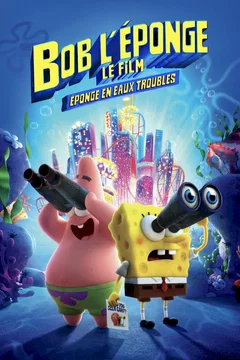 Affiche du film = Bob l'éponge, le film : Éponge en eaux troubles