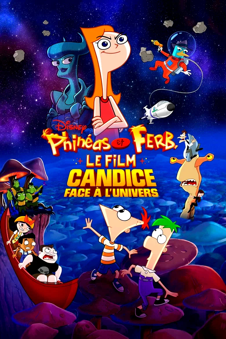 Affiche du film : Phineas et Ferb, le film : Candice face à l’univers