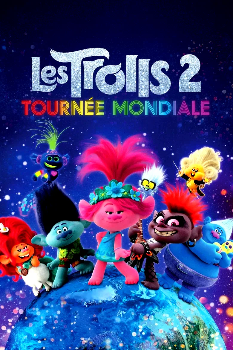 Affiche du film : Les Trolls 2 : Tournée mondiale