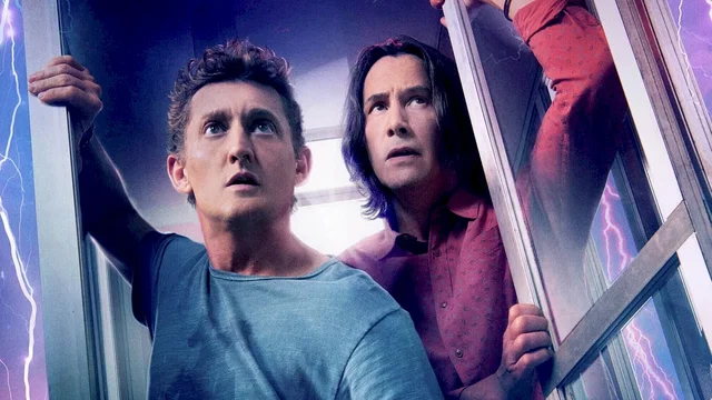 Affiche du film : Bill et Ted Sauvent l'univers