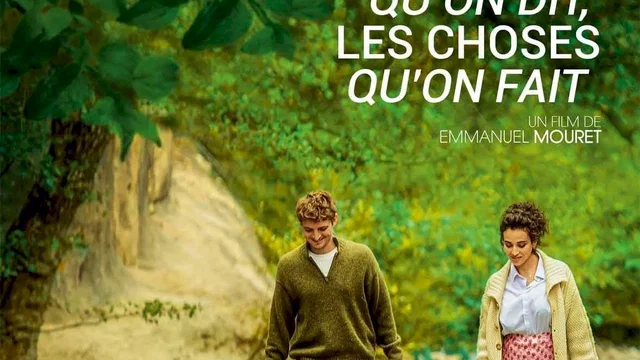 Affiche du film : Les choses qu'on dit, les choses qu'on fait