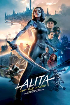 Affiche du film = Alita : Battle Angel