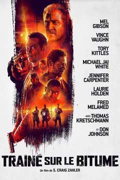 Affiche du film Traîné sur le bitume