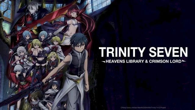 Affiche du film : Trinity Seven: Heavens Library & Crimson Lord