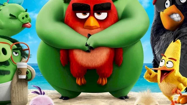 Affiche du film : Angry Birds, Copains comme cochons