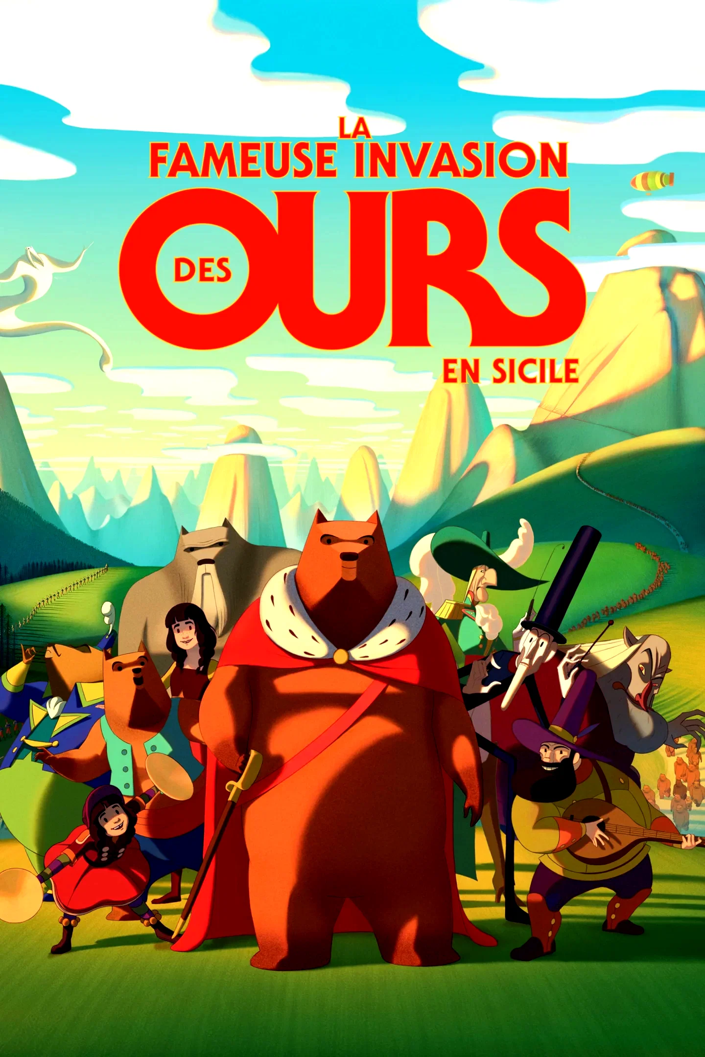 Affiche du film : La fameuse invasion des ours en Sicile