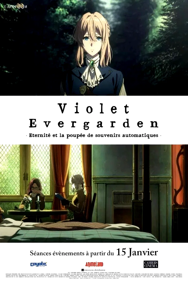Affiche du film : Violet Evergarden : Éternité et la Poupée de Souvenirs Automatiques