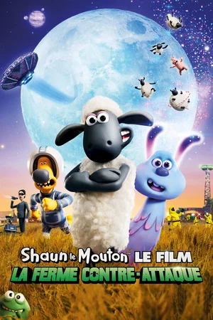 Affiche du film : Shaun le mouton, le film : La ferme contre‐attaque