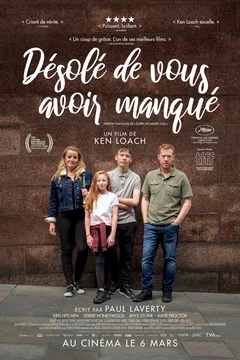Affiche du film = Sorry We Missed You