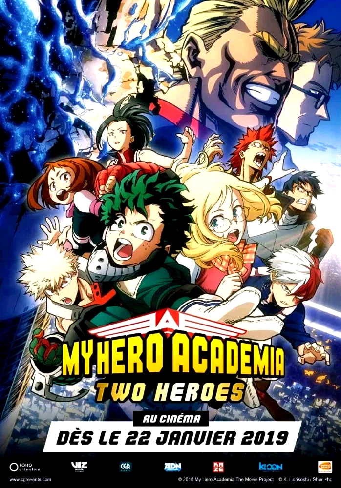 Affiche du film : My Hero Academia : Two Heroes