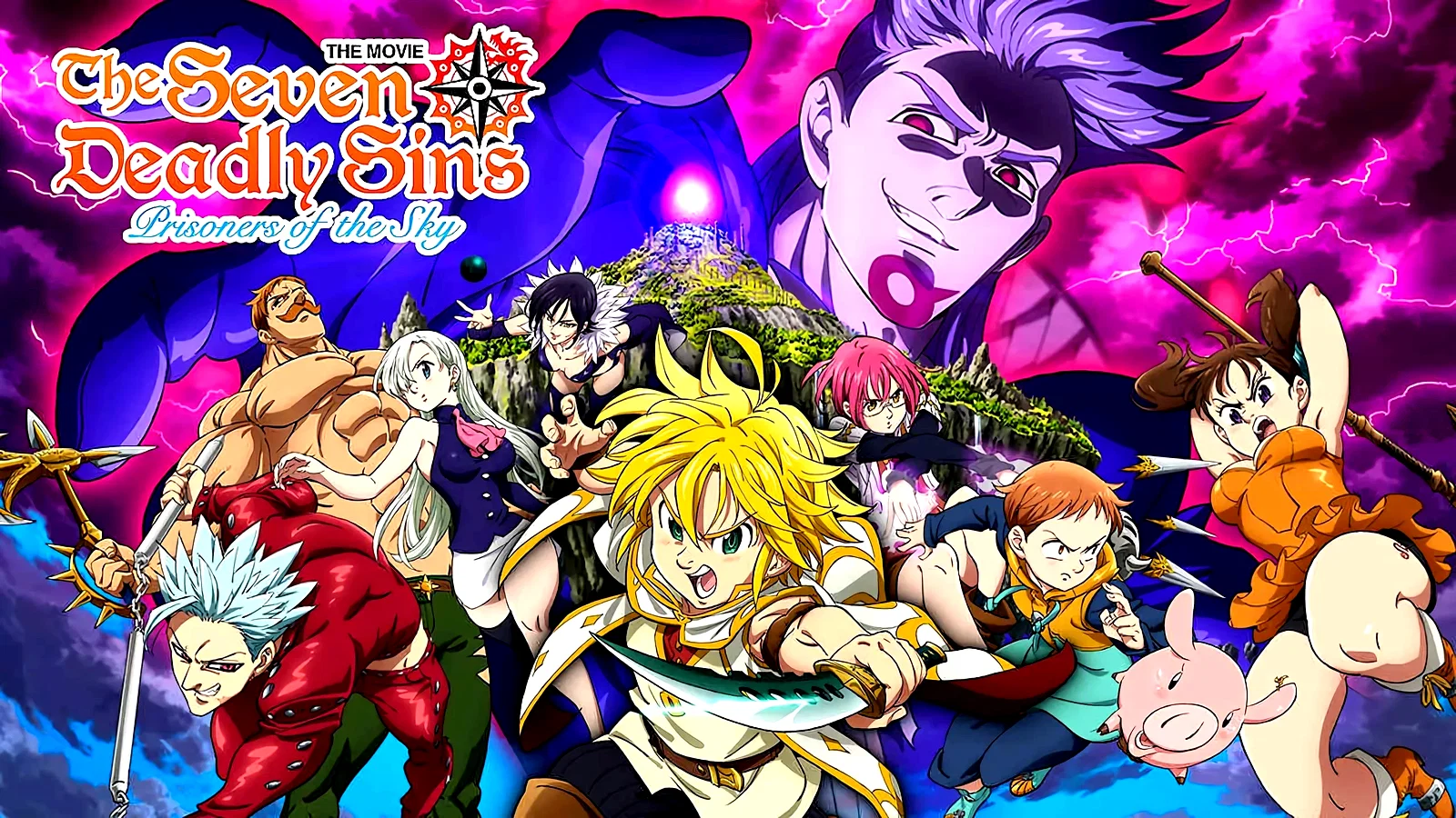 Photo 1 du film : The Seven Deadly Sins : Prisoners of the Sky