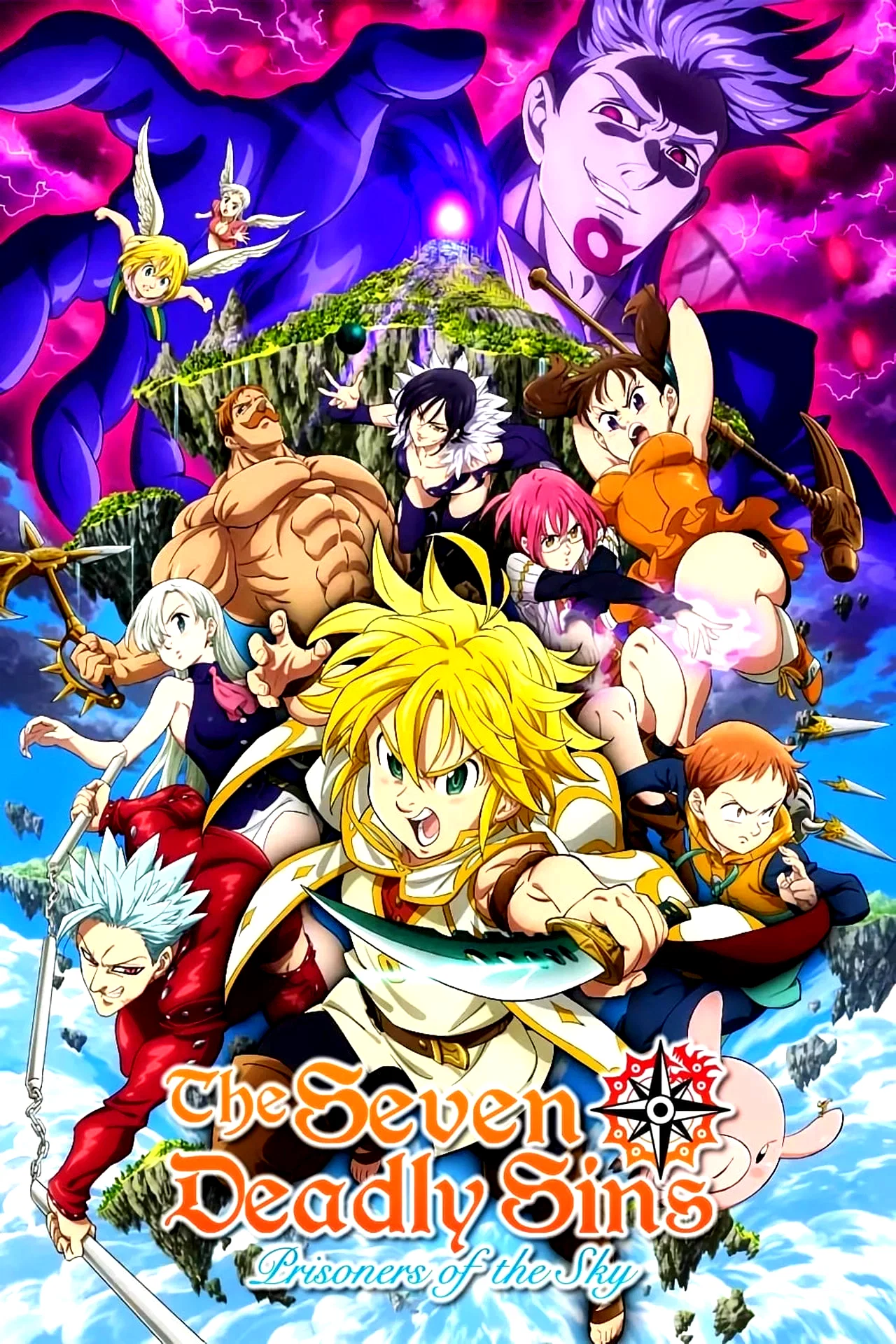 Affiche du film : The Seven Deadly Sins : Prisoners of the Sky