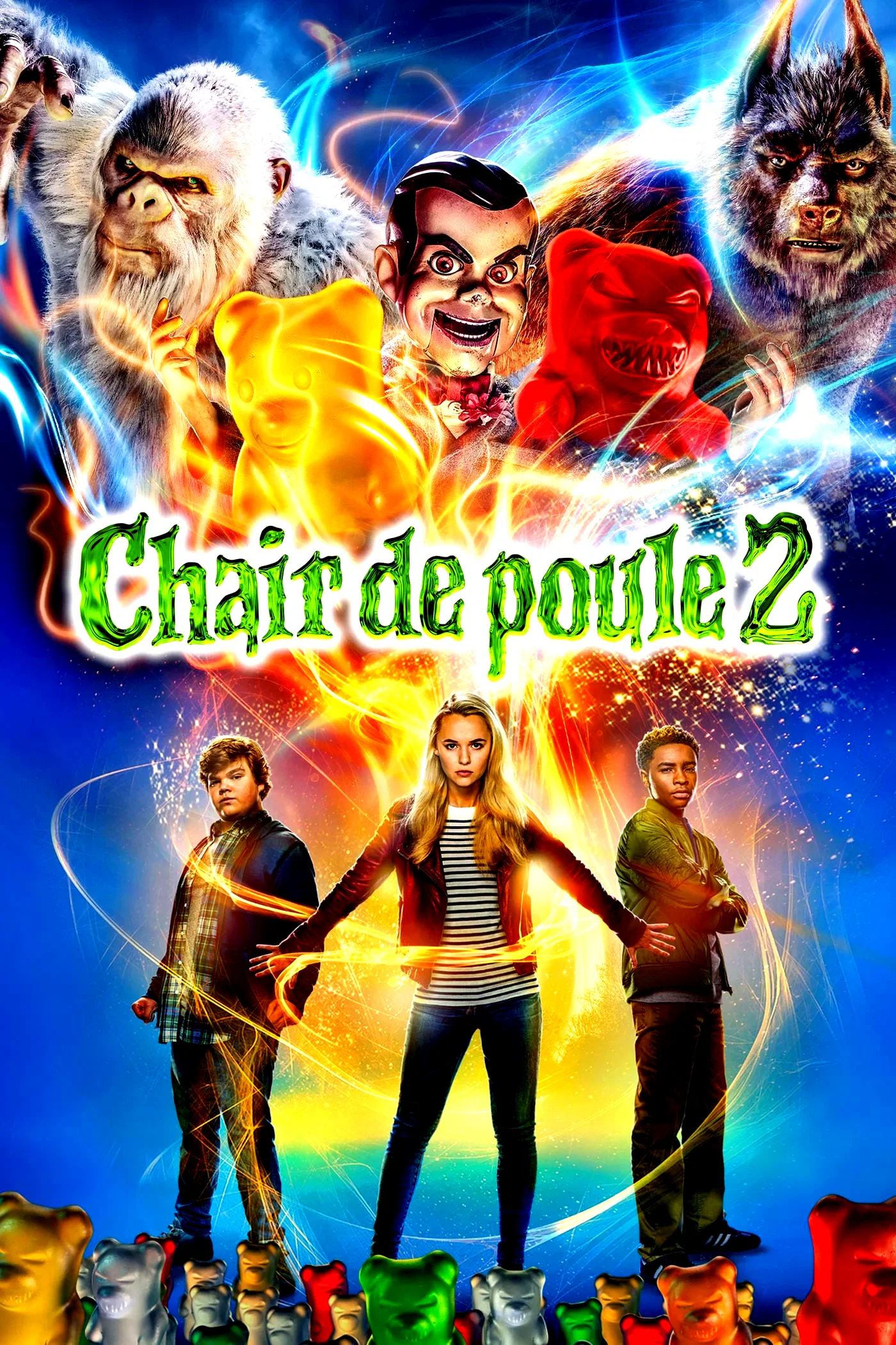 Affiche du film : Chair de poule 2 : les fantômes d'Halloween