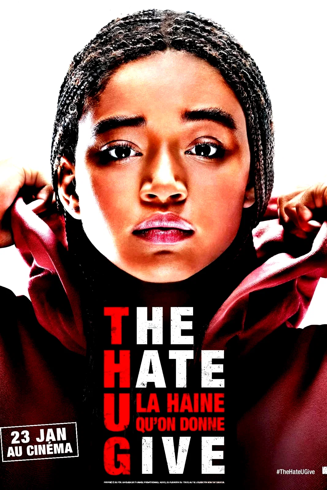 Affiche du film : The Hate U Give - La Haine qu'on donne