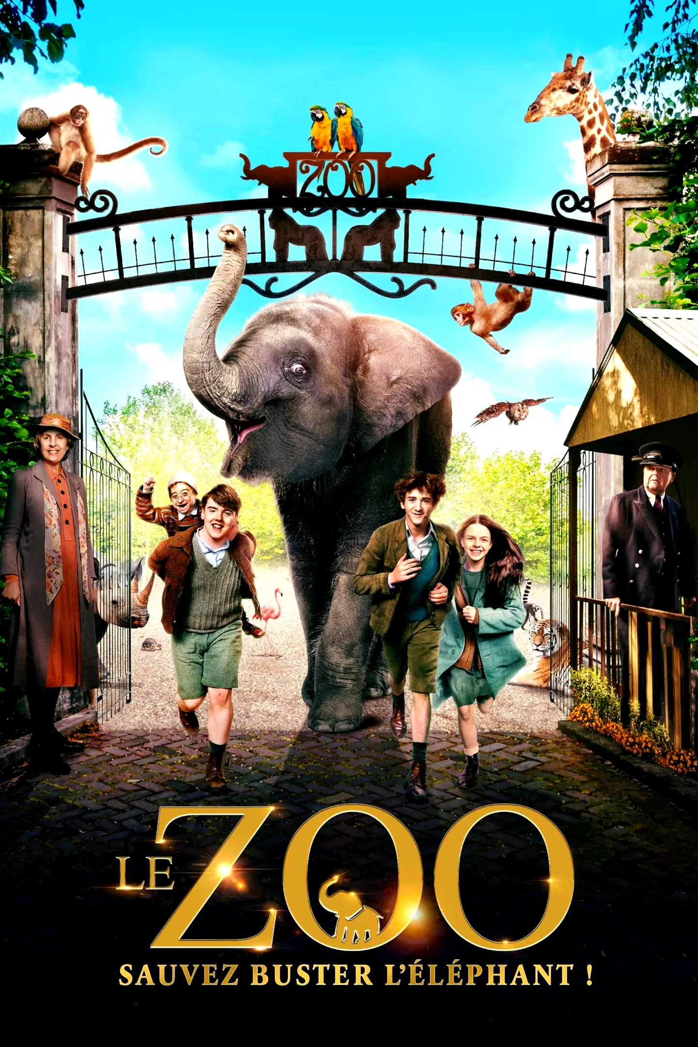 Affiche du film : Le zoo : Sauvez Buster l'éléphant !