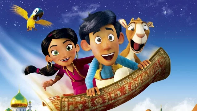 Affiche du film : Amir et Mina : Les aventures du tapis volant