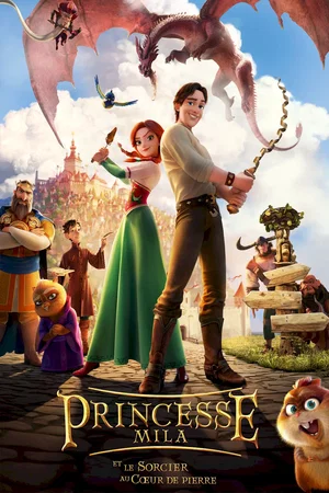 Affiche du film : Princesse Mila et le sorcier au coeur de pierre