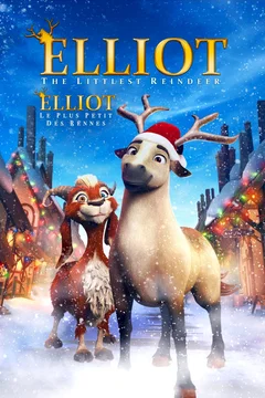 Affiche du film = Elliot : le plus petit des rennes