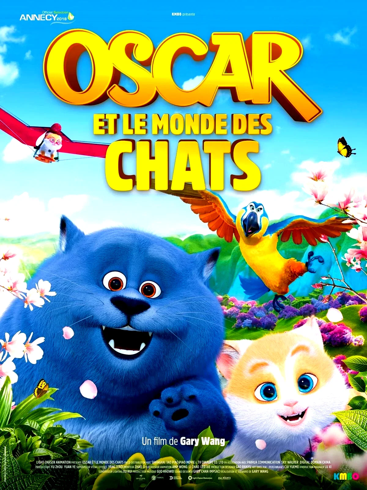 Affiche du film : Oscar et le Monde des chats