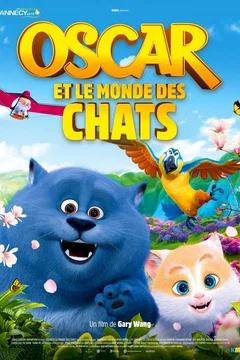 Affiche du film = Oscar et le Monde des chats