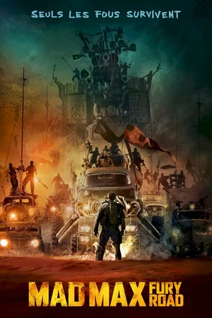 Affiche du film : Mad Max : Fury Road, version black & chrome