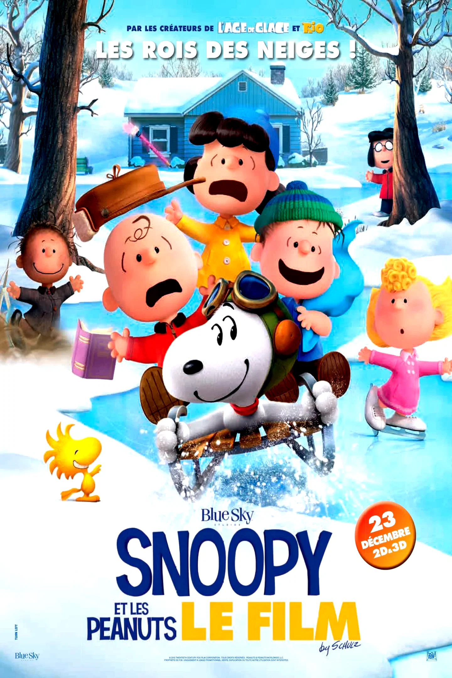 Affiche du film : Snoopy et les Peanuts : le film