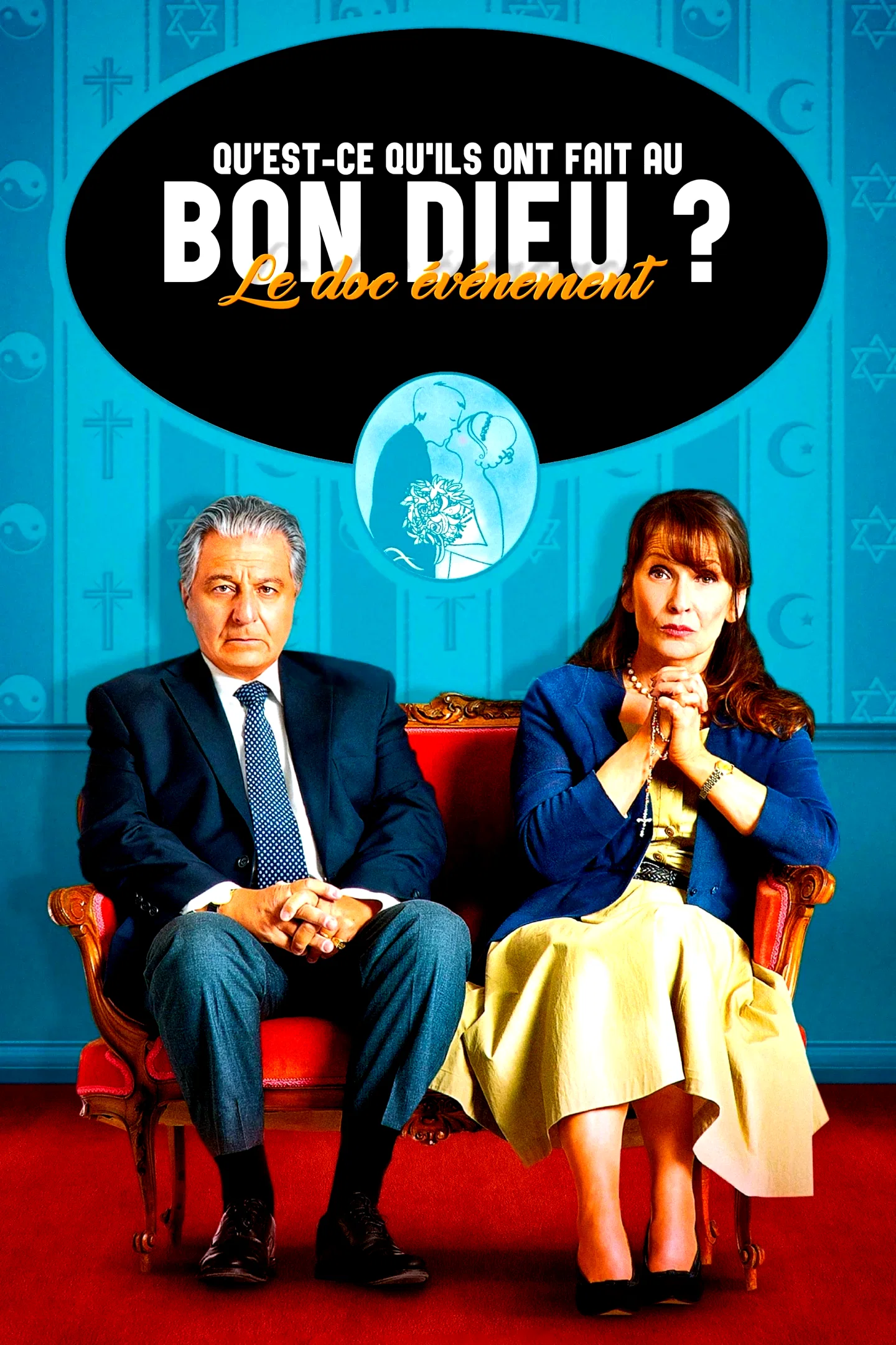 Affiche du film : Qu'est-ce qu'ils ont fait au bon Dieu?