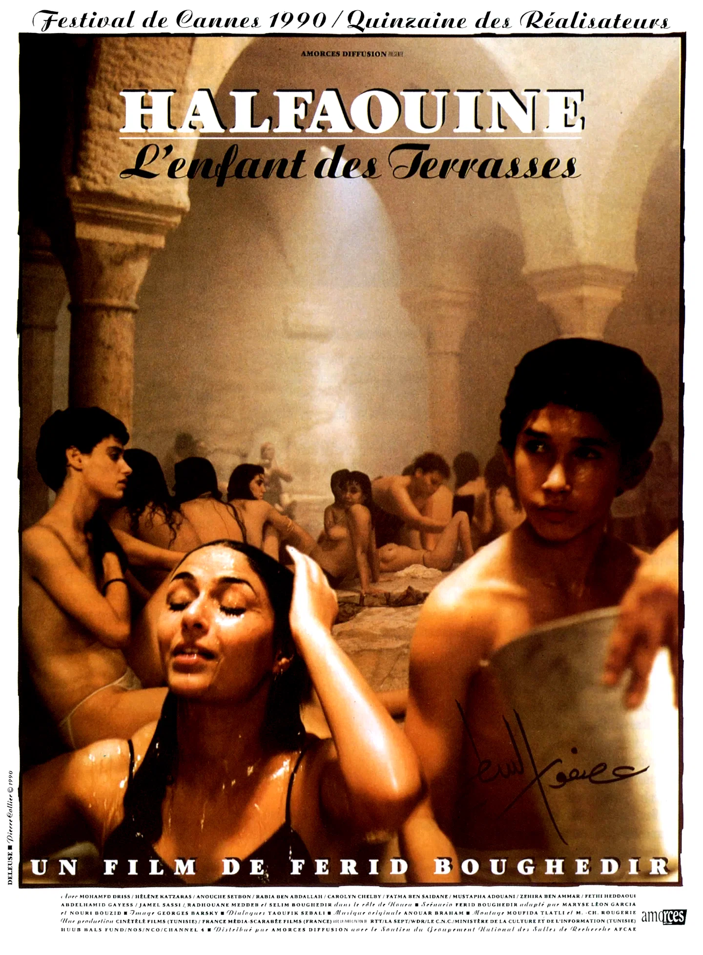 Affiche du film : Halfaouine, l'enfant des terrasses
