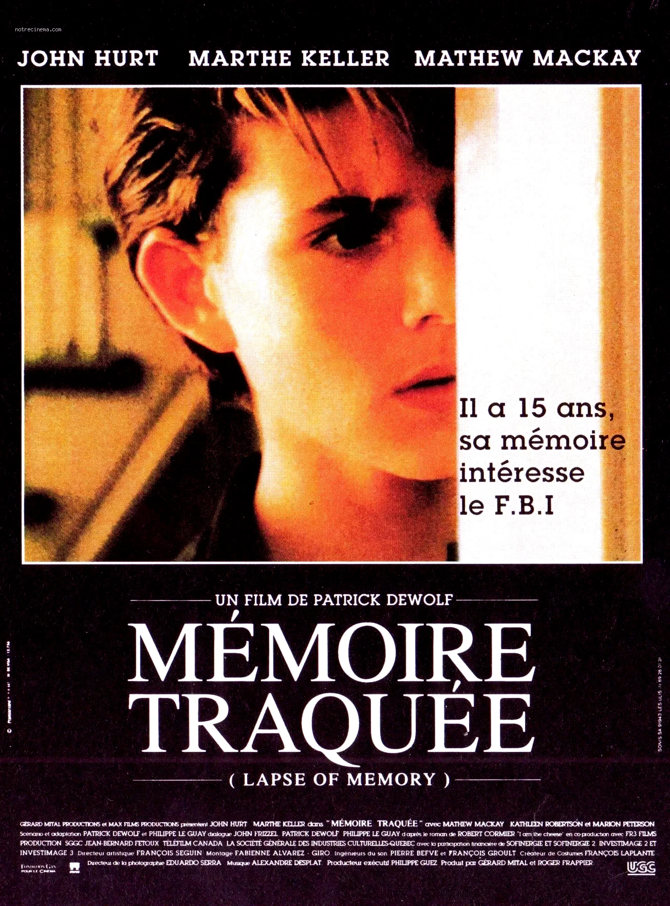 Affiche du film : Memoire traquee
