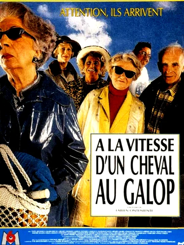 Affiche du film : A la vitesse d'un cheval au galop
