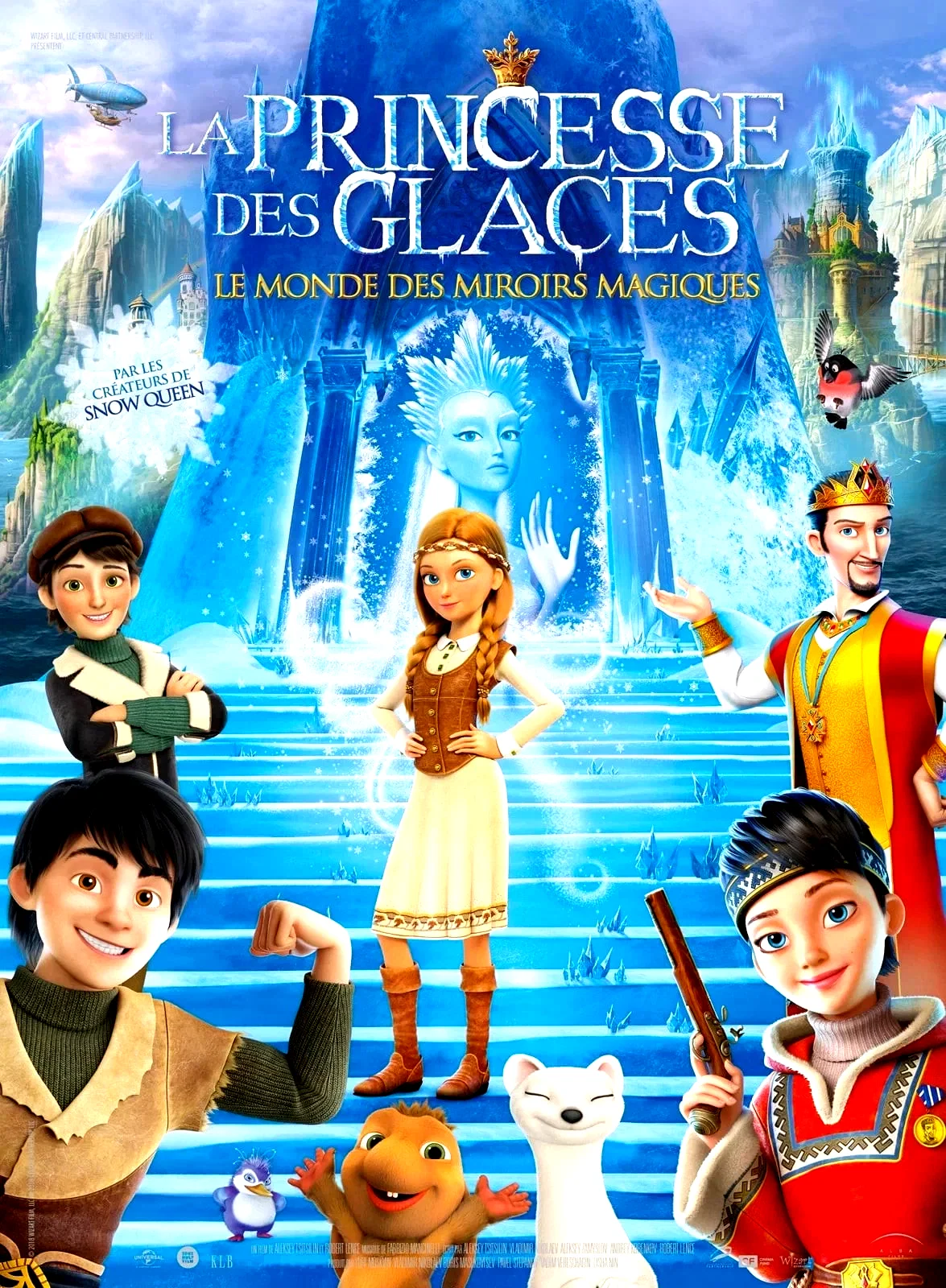 Affiche du film : La princesse des glaces, le monde des miroirs magiques