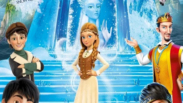 Affiche du film : La princesse des glaces, le monde des miroirs magiques