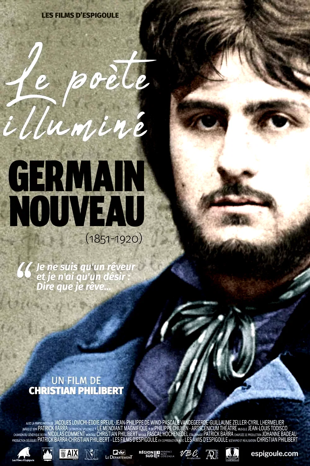 Affiche du film : Le poète illuminé, Germain Nouveau (1851-1920)