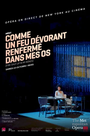 Affiche du film : Comme un feu dévorant renfermé dans mes os