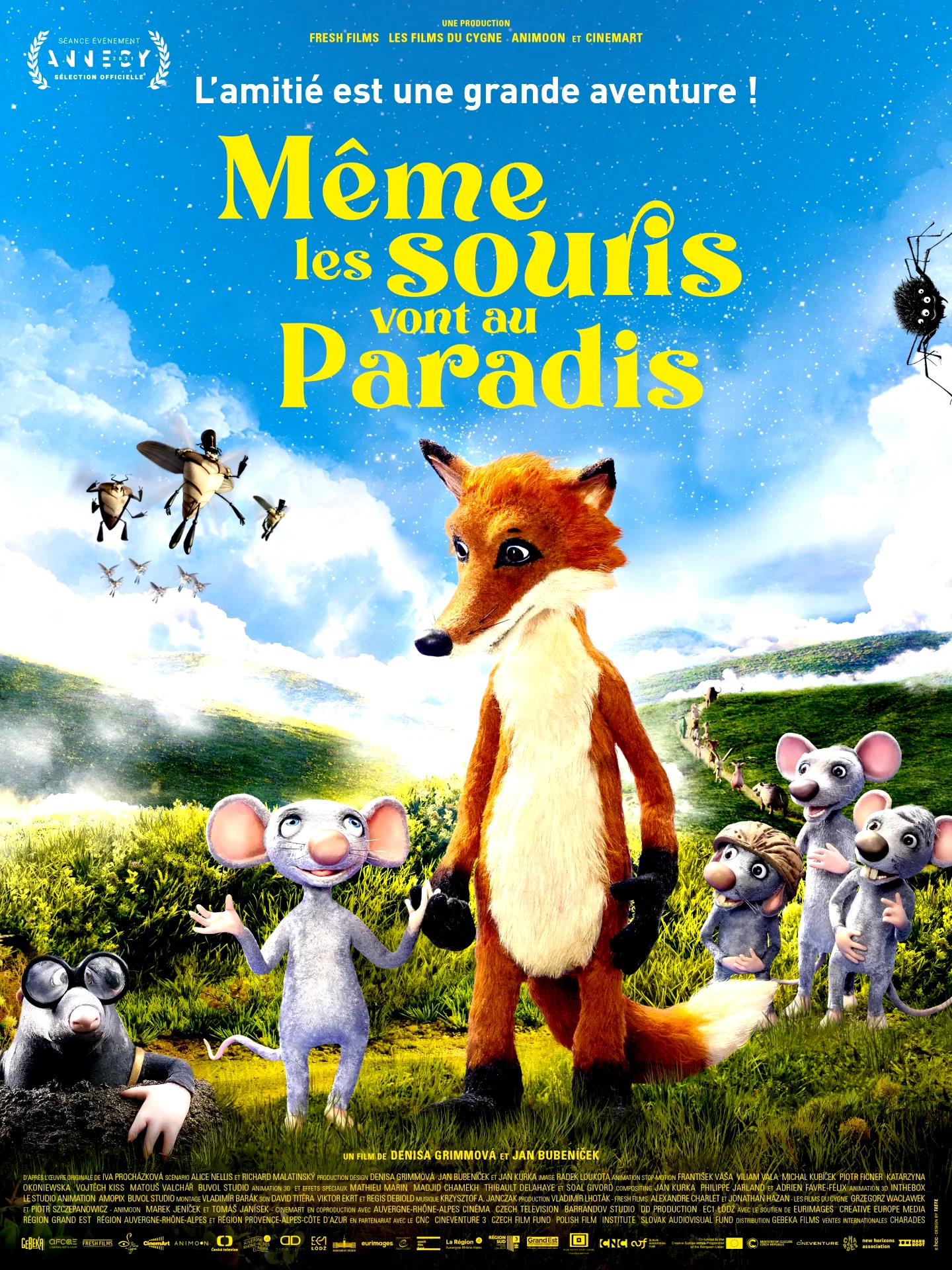 Affiche du film : Même les souris vont au paradis