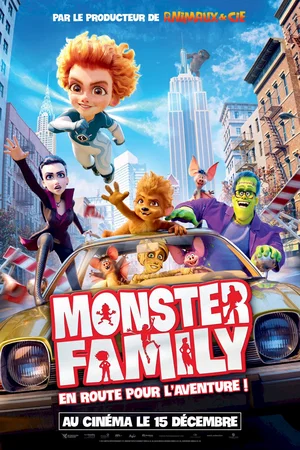 Affiche du film : Monster Family : en route pour l'aventure !