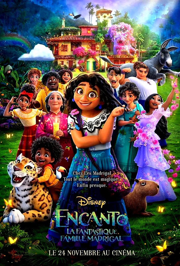 Affiche du film : Encanto, la fantastique famille Madrigal