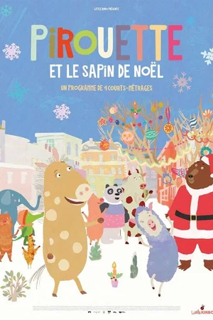 Affiche du film : Pirouette et le sapin de Nöel