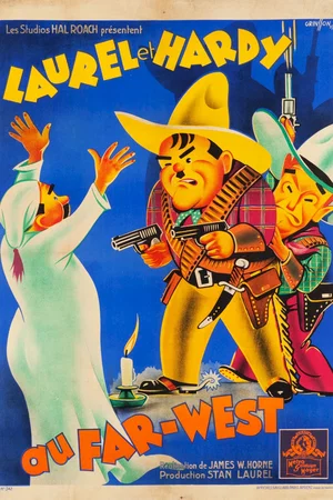 Affiche du film : Laurel et hardy au far west