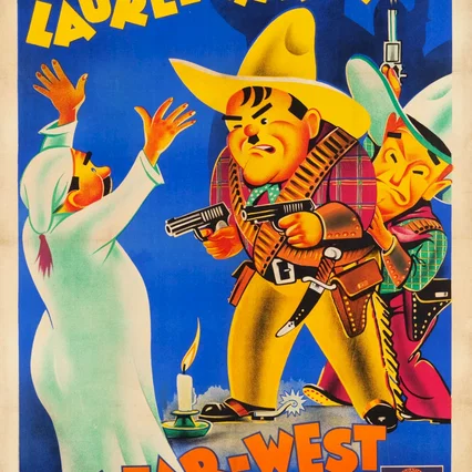 Miniature photo du film : Laurel et hardy au far west