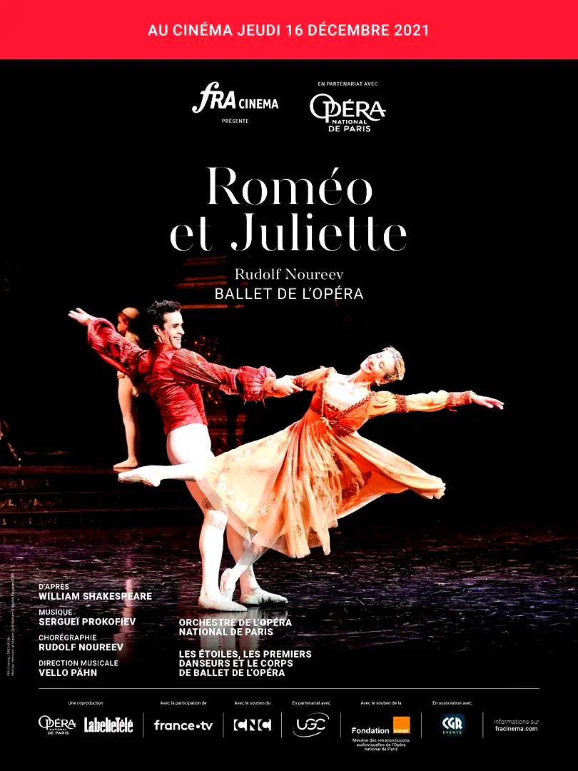 Affiche du film : Roméo et Juliette (Opéra de Paris-FRA Cinéma)