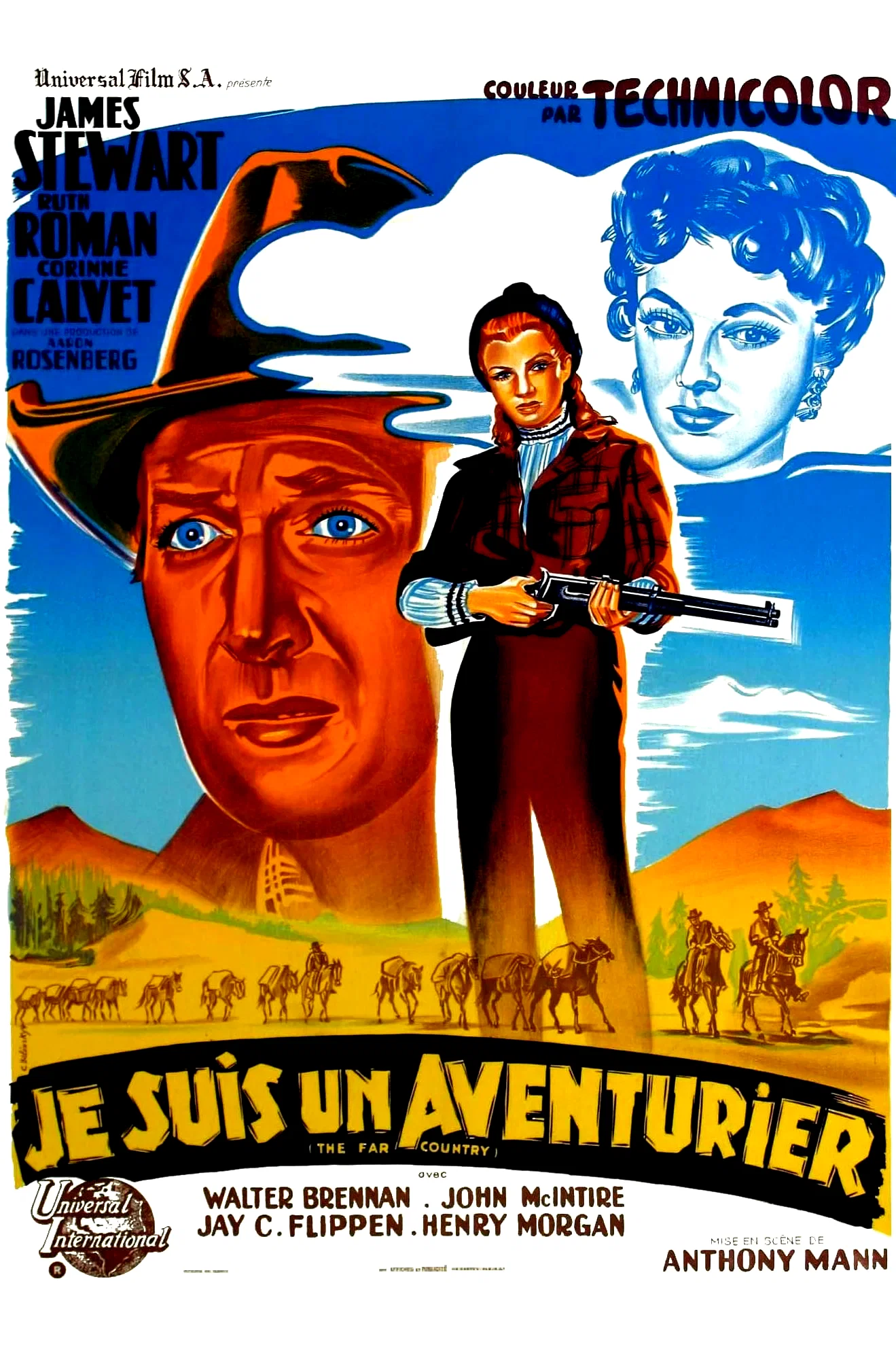 Affiche du film : Je suis un aventurier