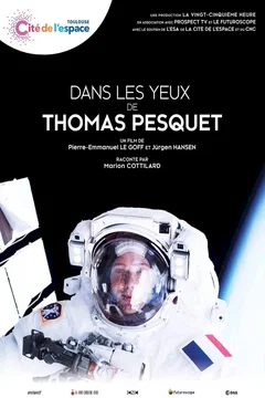 Affiche du film = Dans les yeux de Thomas Pesquet